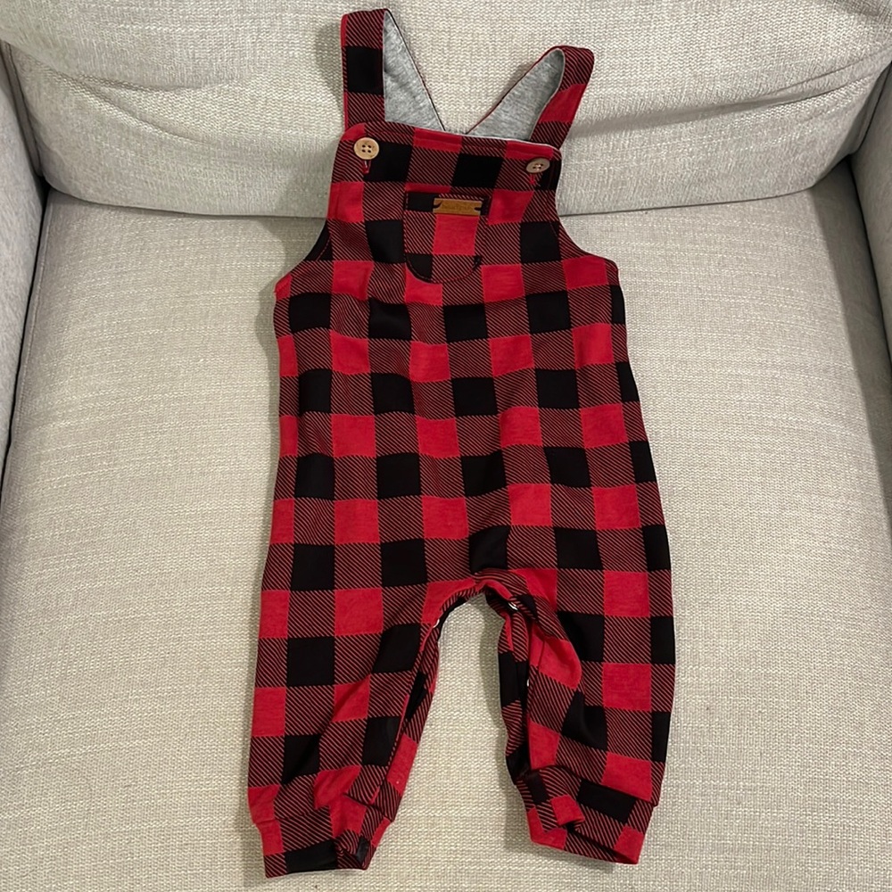 Mudpie overalls 3-6 mo